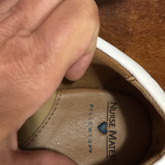 Nurse Mates White Slip-On Shoes - Picture 5 of 5
